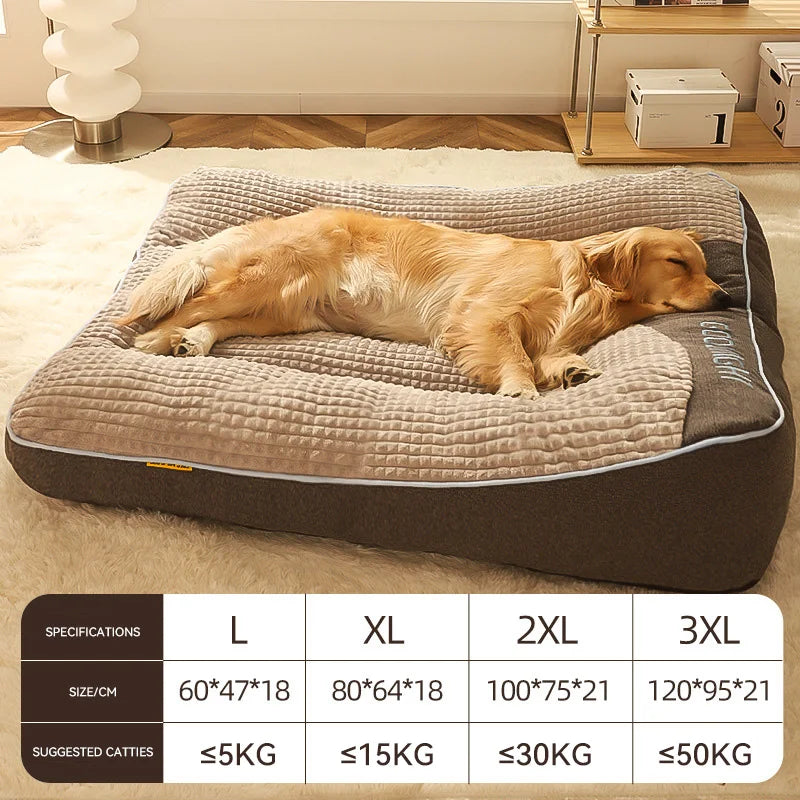 Winter Dogs Cats Bed Mat Large Dog Mat Warm Pet Nest Kennel For Small Medium Large Puppy Kitten Plus Size Sleeping Mattress