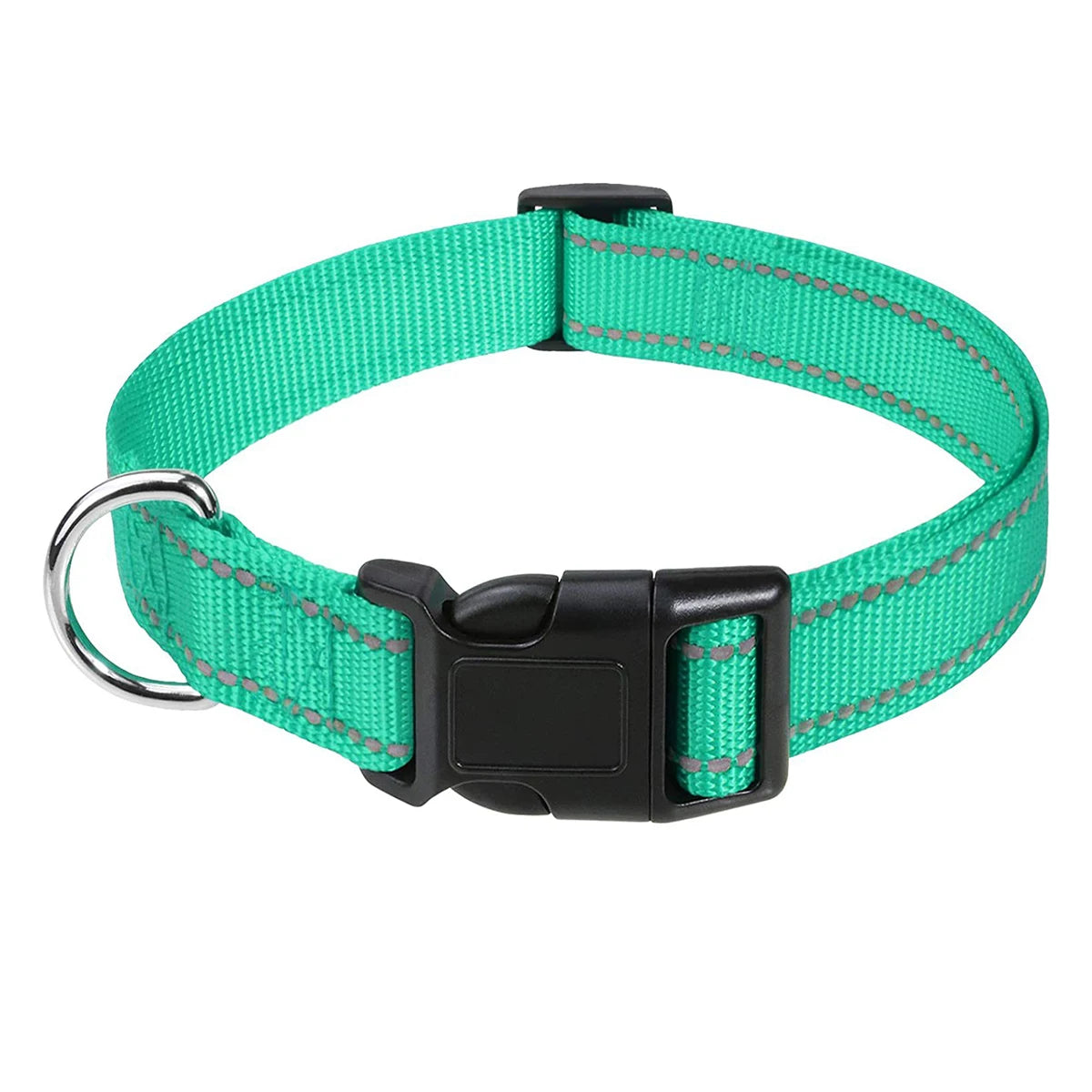 Pet collar, reflective dog collar, adjustable to prevent strangulation, shockproof, suitable for small and medium-sized dogs