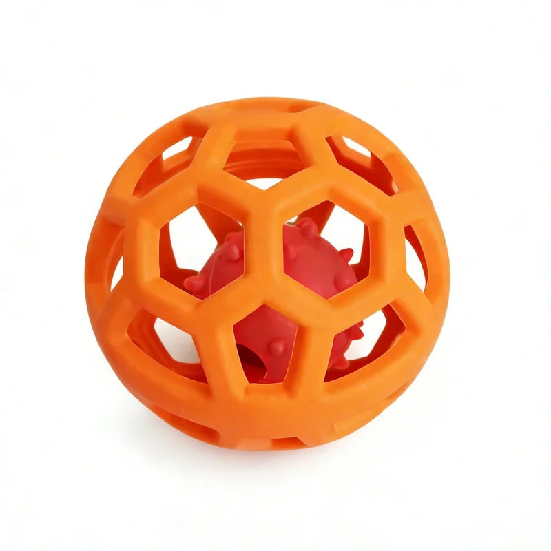 Tpr Hollow Out Training Ball Dog Play Toy Indestructible Pet Supplies Safe Dog Tough Toys Resistant Dogs Tooth Chew Puppy Toy