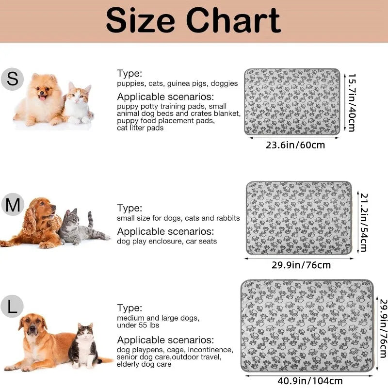 Stocked Soft Coral Fleece Dog & Cat Blankets Breathable Washable All Seasons Bed & Couch Protection Cover