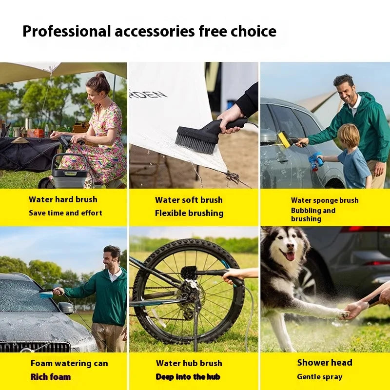 Karche Small Magic Box outdoor cleaning machine OC3 Special accessories - Sponge brush brush Foam watering can details pet brush