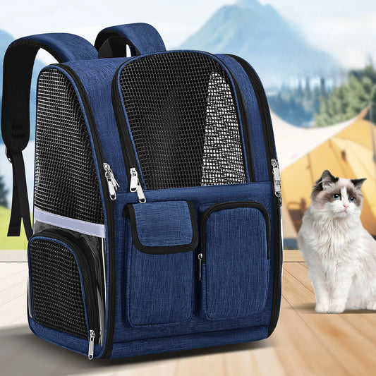 New Dog Bag Portable Shoulder Pet Bag Outdoor Breathable Cat Backpack Large Capacity Backpack Pet Carrier Bag