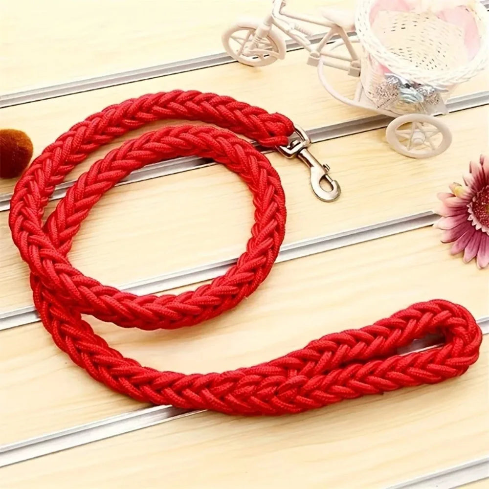 Dog leash for effective training and comfortable walking, strong and durable braid,  dog training leash