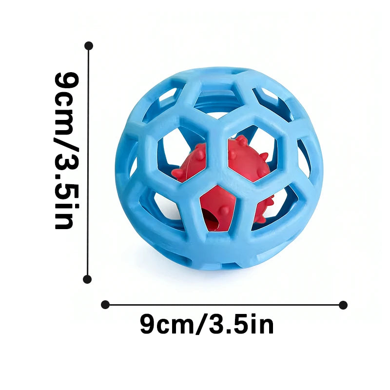 Tpr Hollow Out Training Ball Dog Play Toy Indestructible Pet Supplies Safe Dog Tough Toys Resistant Dogs Tooth Chew Puppy Toy