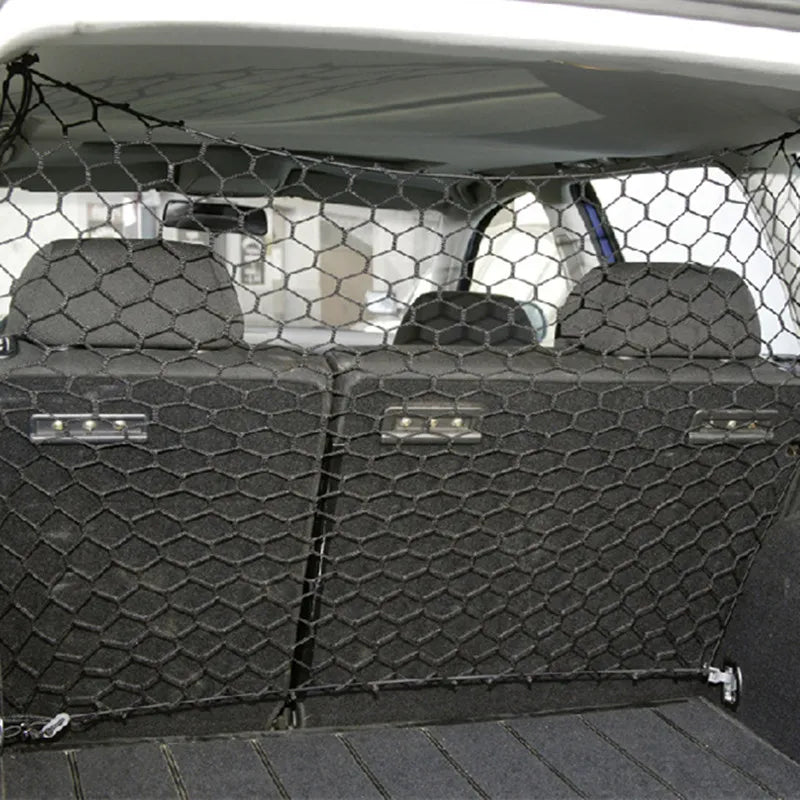 Dog Carrier Dog Protection Net Barrier Trunk Barrier Safe Net for Dogs Travel Accessories Car Pet Carrier for Hatchback SUV Mesh