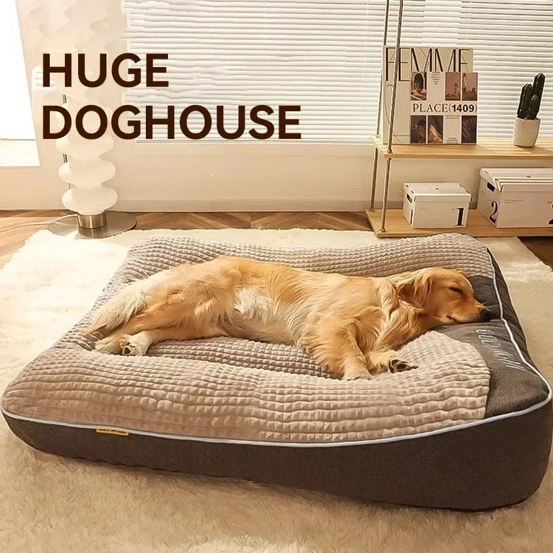 Winter Dogs Cats Bed Mat Large Dog Mat Warm Pet Nest Kennel For Small Medium Large Puppy Kitten Plus Size Sleeping Mattress