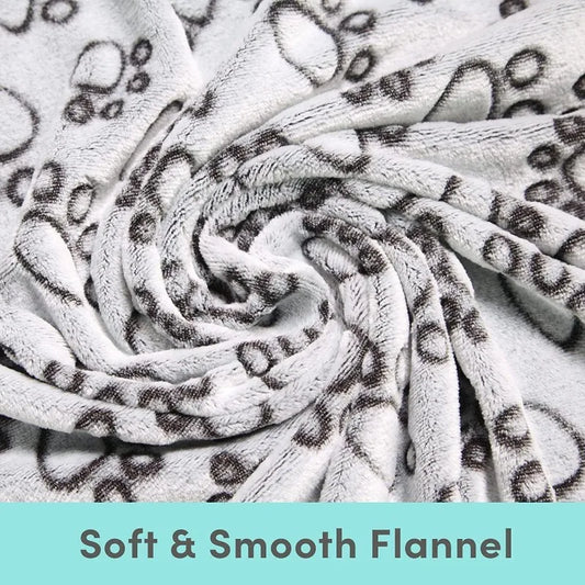 Stocked Soft Coral Fleece Dog & Cat Blankets Breathable Washable All Seasons Bed & Couch Protection Cover