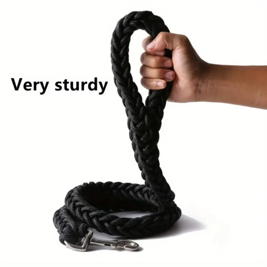 Dog leash for effective training and comfortable walking, strong and durable braid,  dog training leash