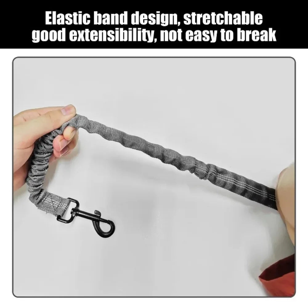 Dog Leash, Double-headed Dog Rope, Shock-absorbing Elastic Rope, Explosion-proof Dog Chain, Dog Walking Rope, Pet Supplies